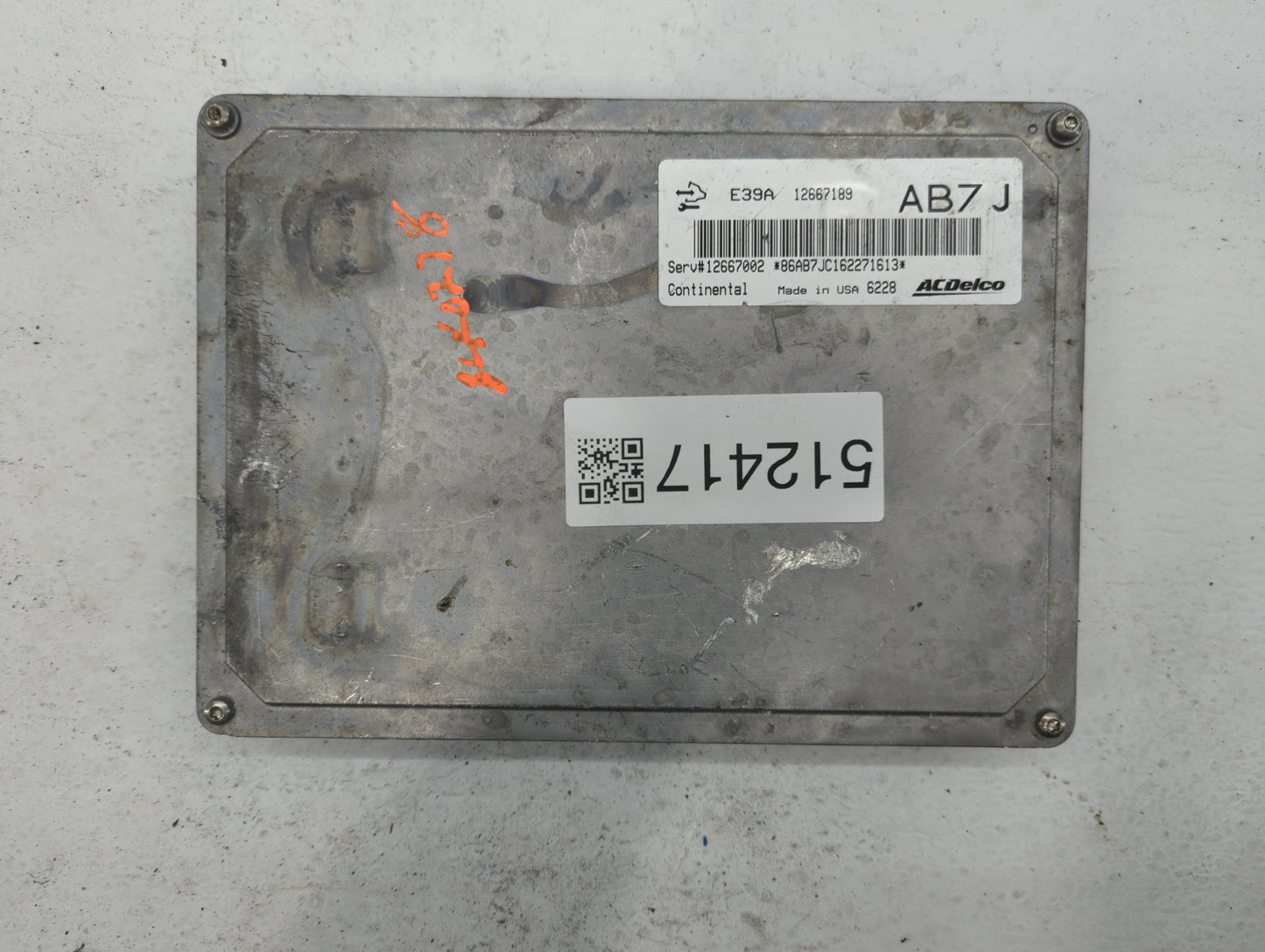 2017 Gmc Terrain PCM Engine Control Computer ECU ECM PCU OEM P/N:12667189 12667002 Fits Fits 2018 2019 2020 OEM Used Auto Pa