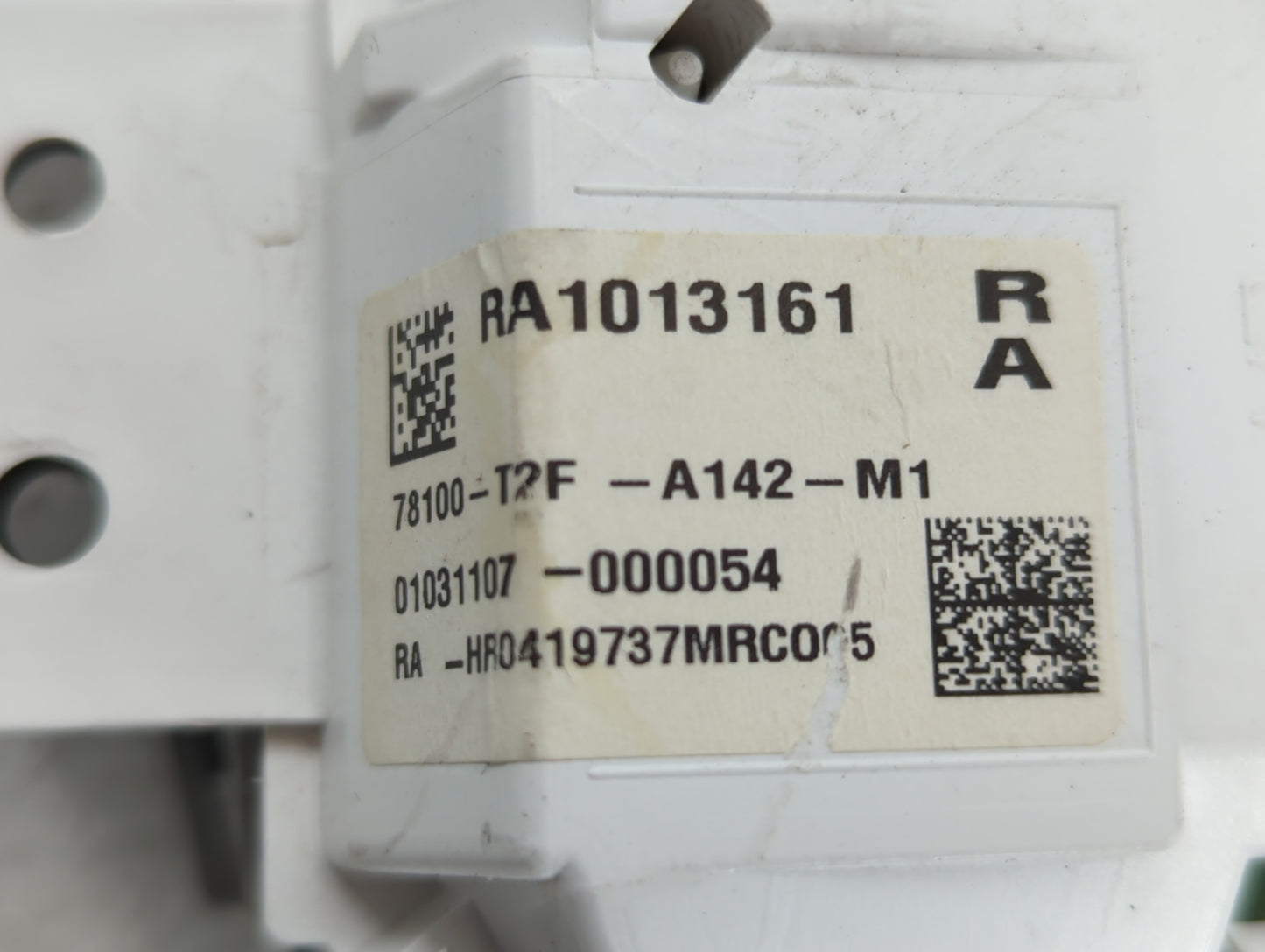 2017 Honda Accord Instrument Cluster Speedometer Gauges P/N:78100-T2F-A142-M1 Fits OEM Used Auto Parts - Oemusedautoparts1.c