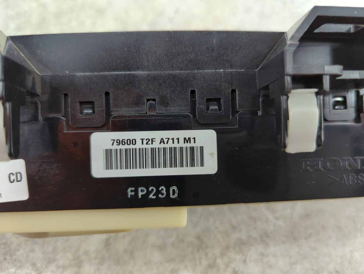 2016-2017 Honda Accord Climate Control Module Temperature AC/Heater Replacement P/N:79600 T2F A711 M1 Fits Fits 2016 2017 OE