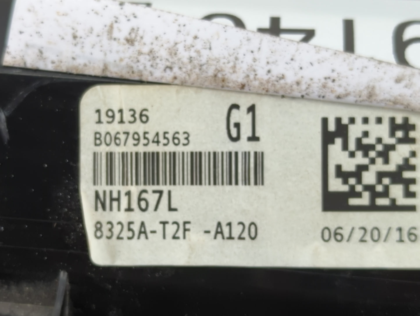 2017 Honda Accord Overhead Roof Console 889140 - Oemusedautoparts1.com
