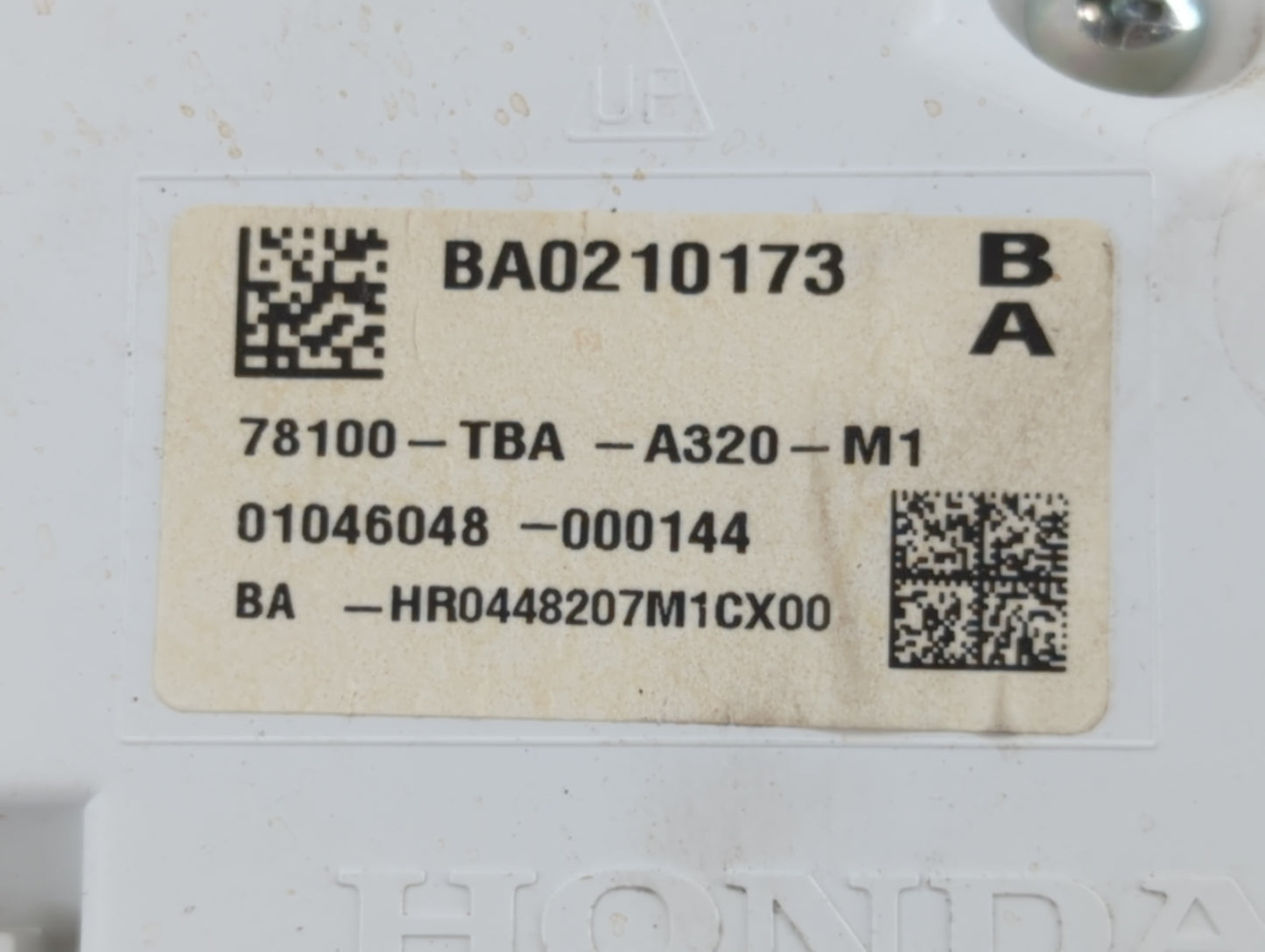 2016-2018 Honda Civic Instrument Cluster Speedometer Gauges P/N:78100-TBA-A320-M1 Fits Fits 2016 2017 2018 OEM Used Auto Par