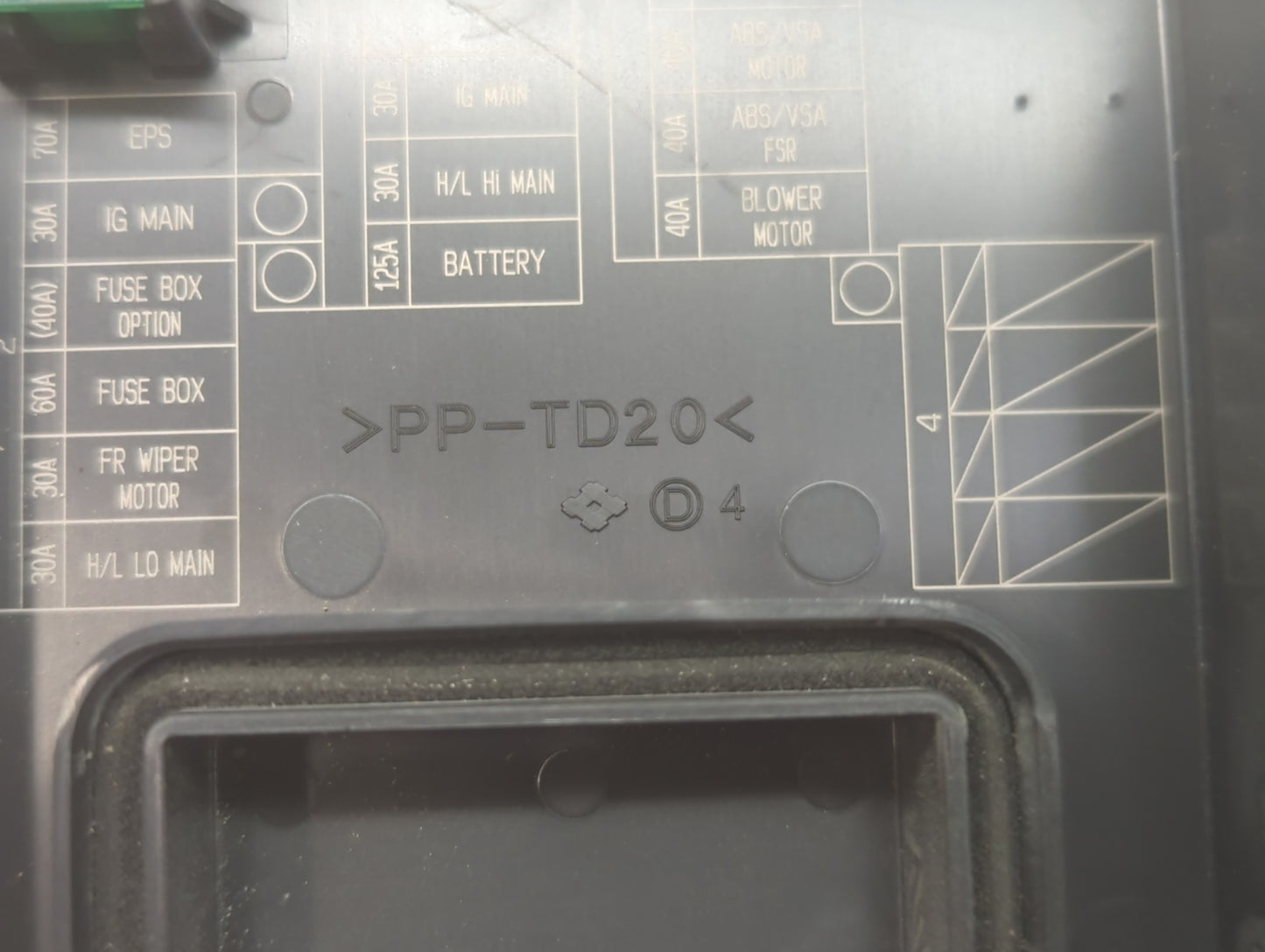 2016-2018 Honda Civic Fusebox Fuse Box Panel Relay Module P/N:TBA A210 A2 Fits Fits 2016 2017 2018 OEM Used Auto Parts - Oem