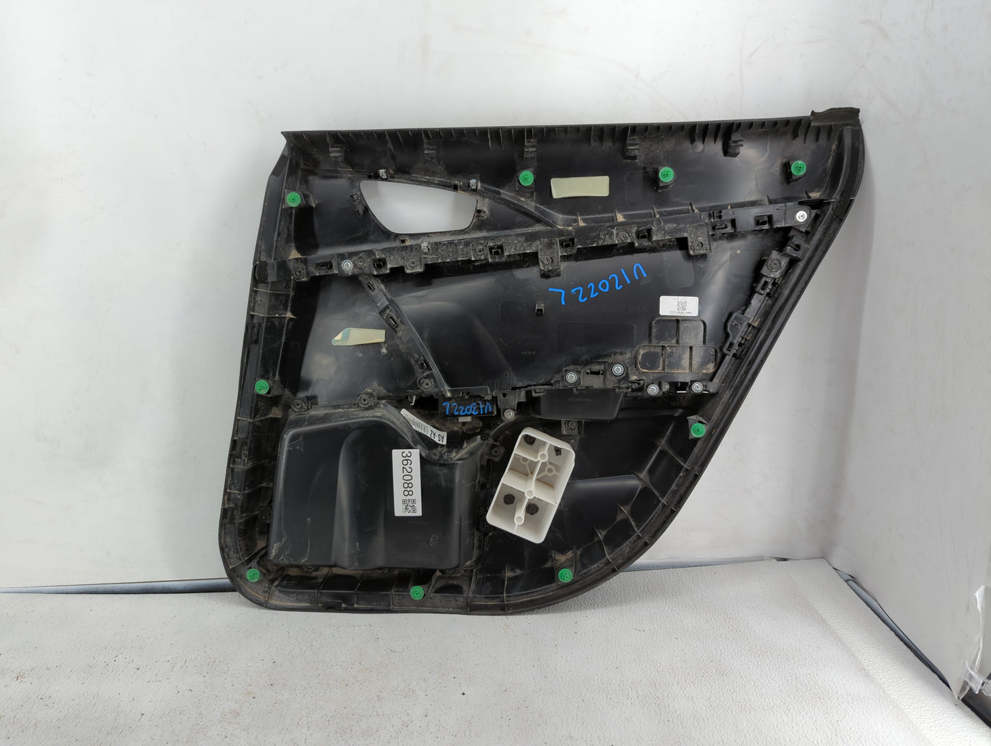 2017 Honda Civic Rear Left Driver Interior Door Panel Trim Black - Oemusedautoparts1.com