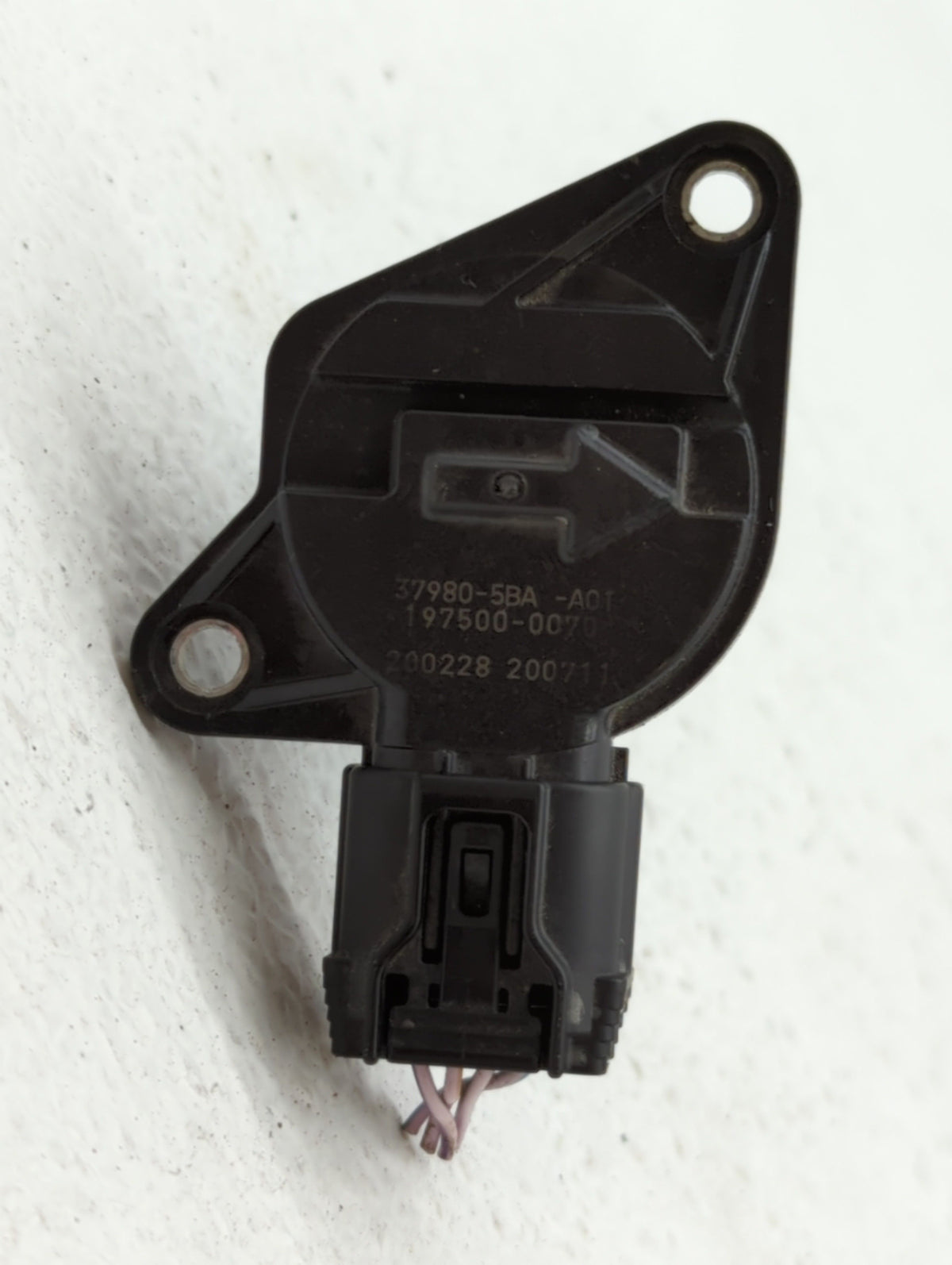 2017 Honda Civic Mass Air Flow Meter Maf Sensor Black - Oemusedautoparts1.com