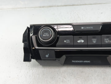 2017-2018 Honda Civic Climate Control Module Temperature AC/Heater Replacement P/N:79600TGGA610M1 Fits Fits 2017 2018 OEM Used Auto Parts