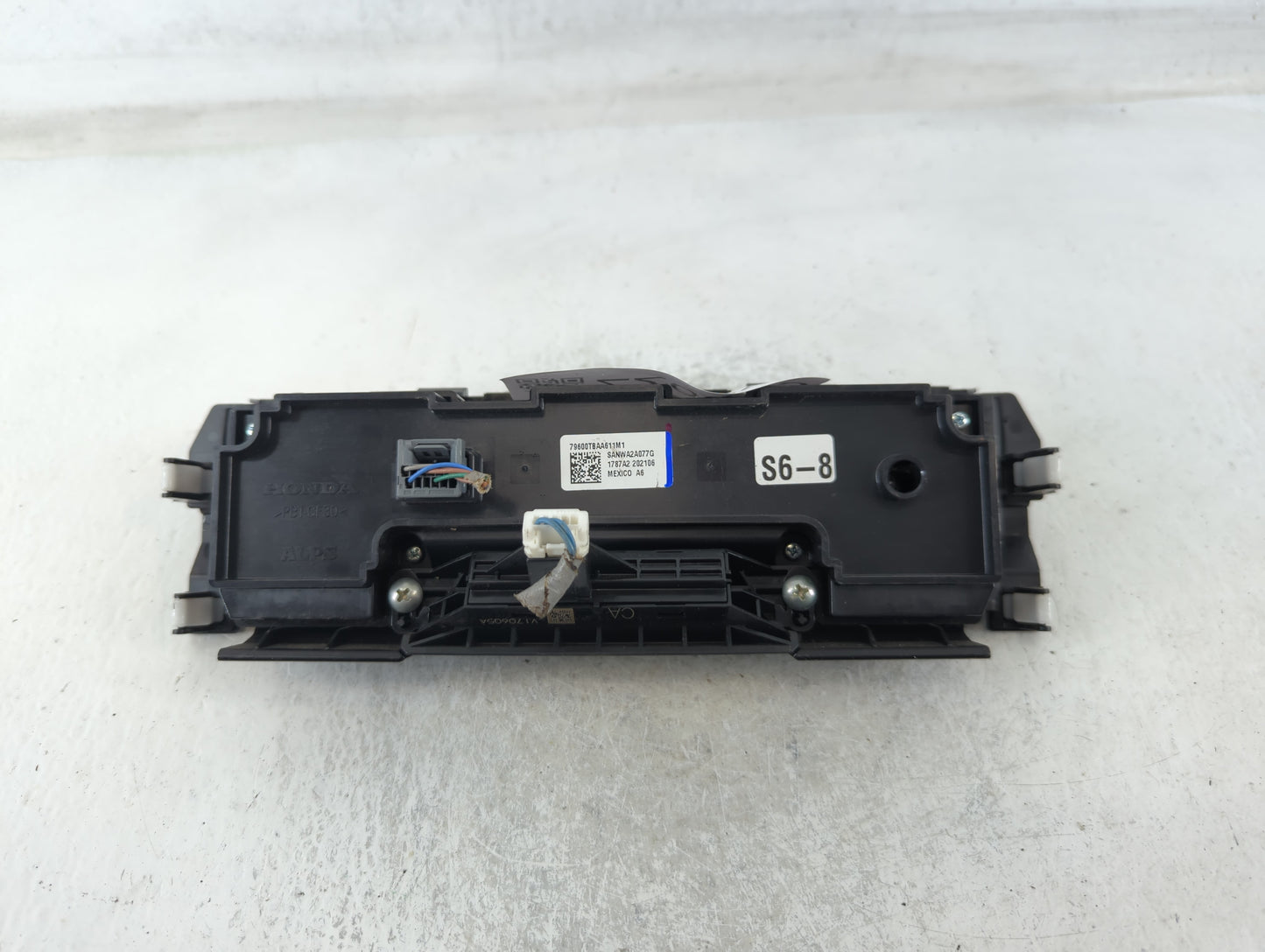 2016-2018 Honda Civic Climate Control Module Temperature AC/Heater Replacement P/N:1707A1 160449 79600TBAA611M1 Fits OEM Use