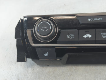 2016-2018 Honda Civic Climate Control Module Temperature AC/Heater Replacement P/N:1707A1 160449 79600TBAA611M1 Fits OEM Used Auto Parts