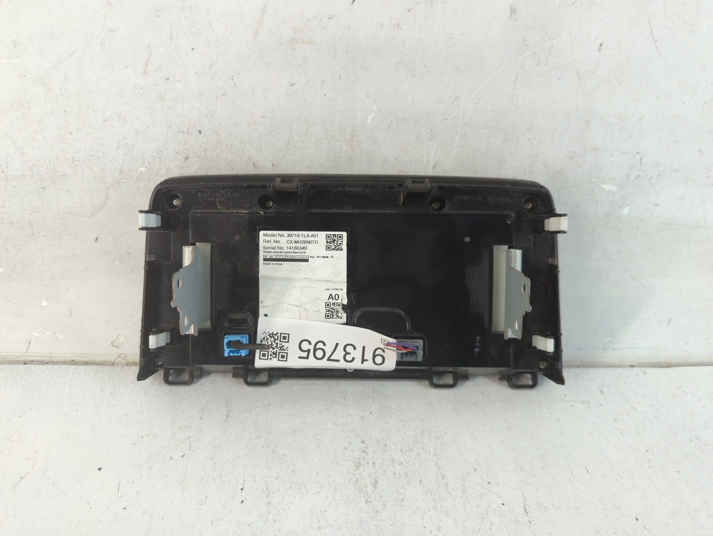 2017-2017 Honda Cr-v Am Fm Cd Player Radio Receiver - Oemusedautoparts1.com
