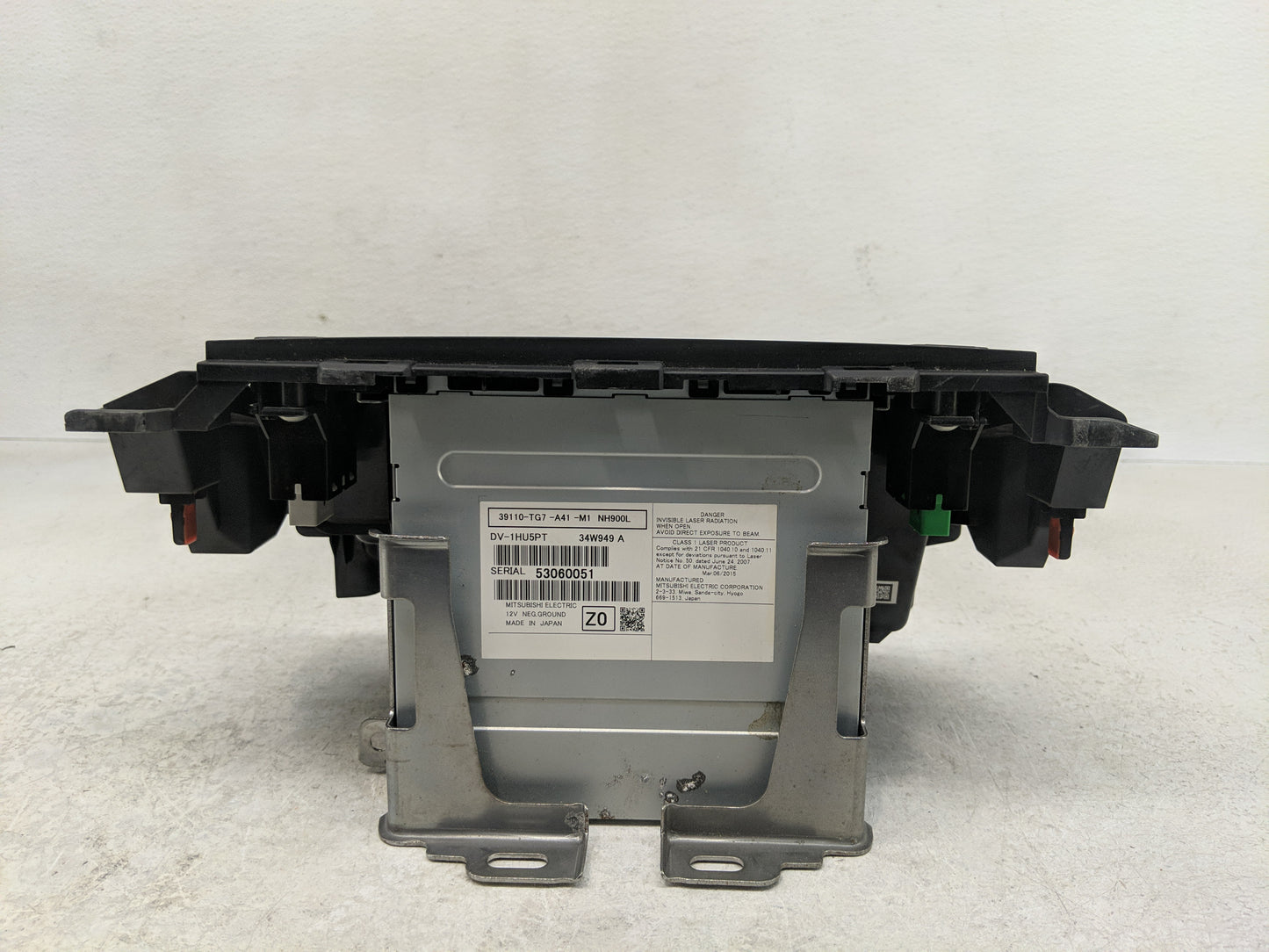 2016-2019 Honda Pilot Radio AM FM Cd Player Receiver Replacement P/N:39540-TG7-A12 Fits Fits 2016 2017 2018 2019 OEM Used Au