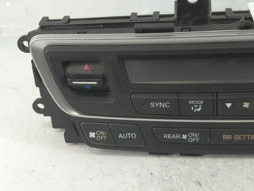 2016-2018 Honda Pilot Climate Control Module Temperature AC/Heater Replacement P/N:79600TG7A211M1 Fits Fits 2016 2017 2018 OEM Used Auto Parts