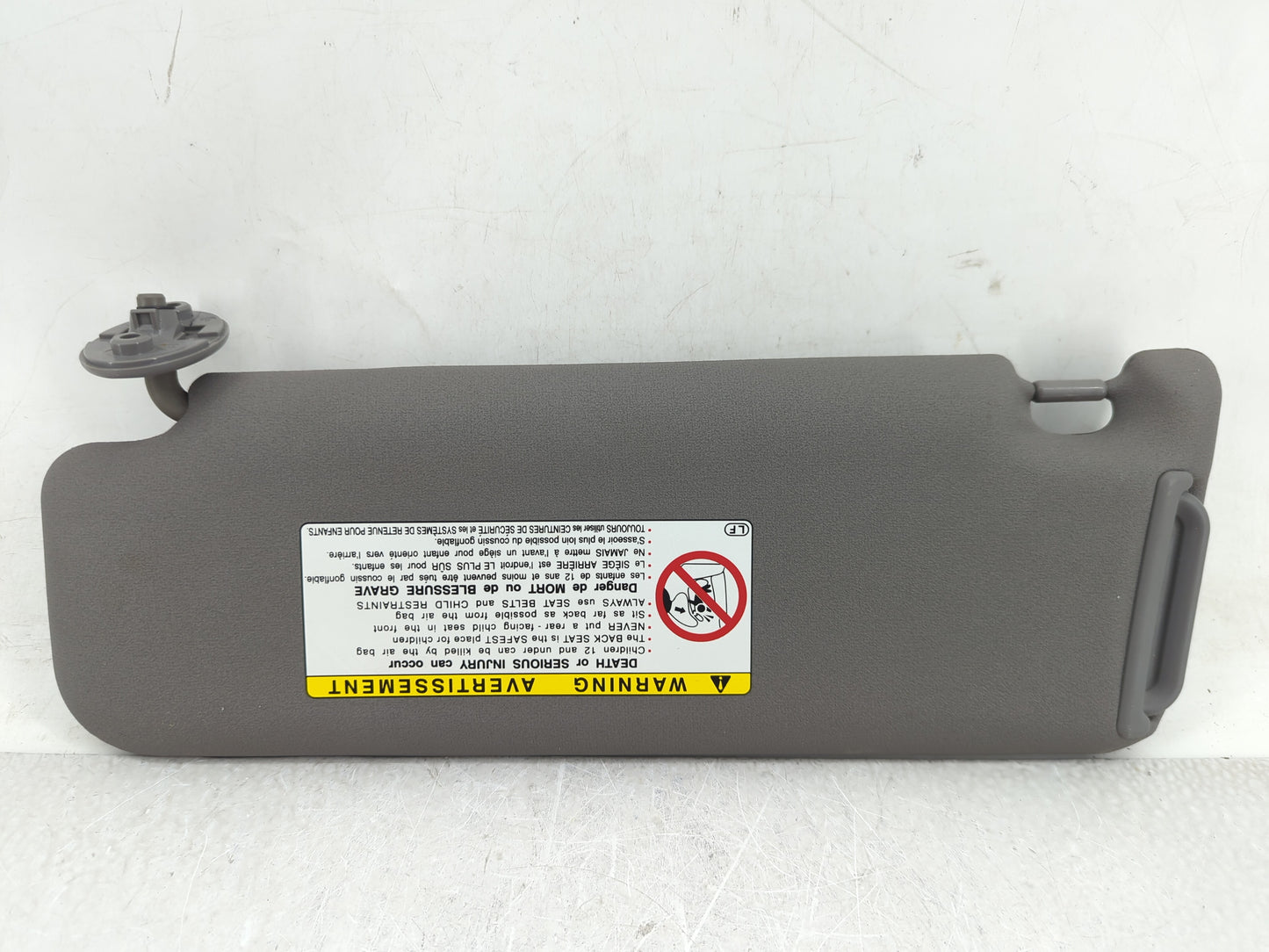 2014-2017 Hyundai Accent Sun Visor Shade Replacement Passenger Right Mirror Fits Fits 2014 2015 2016 2017 OEM Used Auto Part