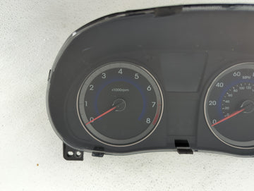2015-2017 Hyundai Accent Instrument Cluster Speedometer Gauges P/N:94021-1R510 Fits Fits 2015 2016 2017 OEM Used Auto Parts