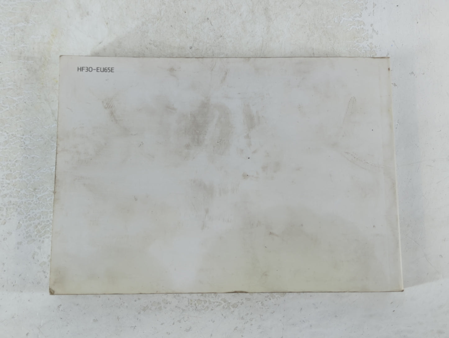 2017 Hyundai Elantra Owners Manual Book Guide P/N:HF30-EU65E OEM Used Auto Parts - Oemusedautoparts1.com