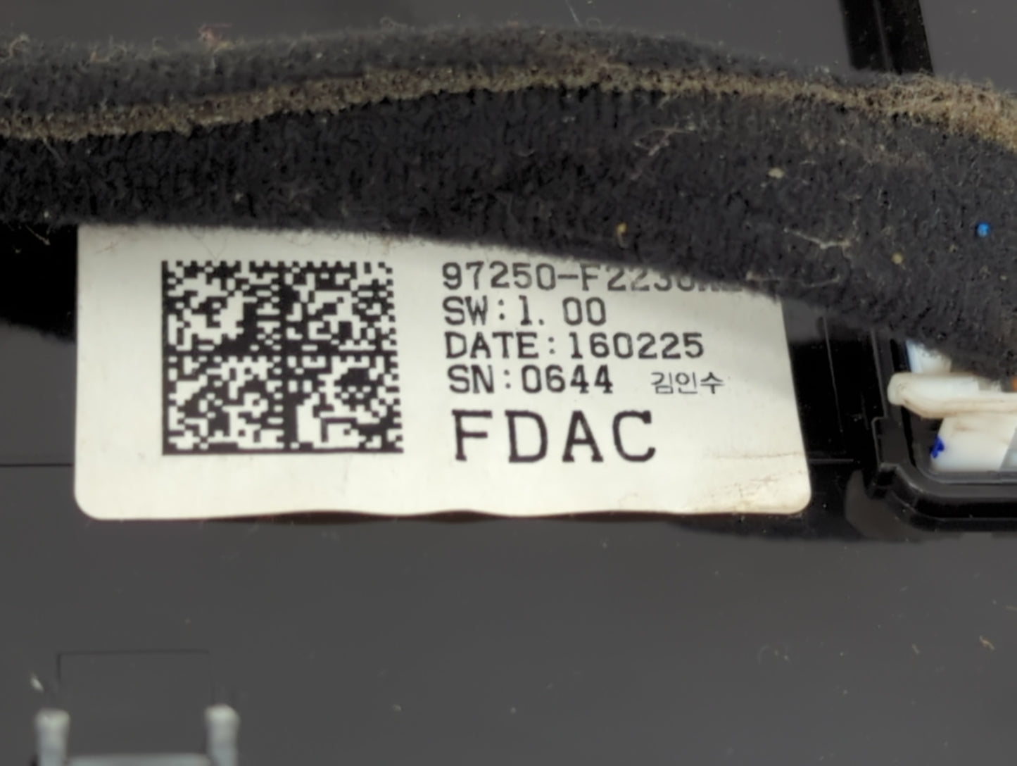 2017-2018 Hyundai Elantra Climate Control Module Temperature AC/Heater Replacement P/N:97250-F2230 Fits Fits 2017 2018 OEM U