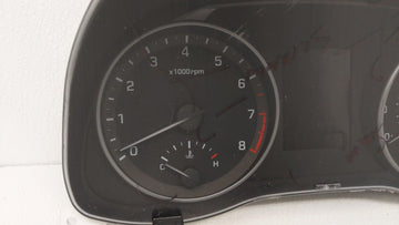 2017-2018 Hyundai Elantra Instrument Cluster Speedometer Gauges P/N:94001-F3010 94011-F3012 Fits Fits 2017 2018 OEM Used Auto Parts