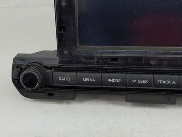 2017-2018 Hyundai Elantra Radio AM FM Cd Player Receiver Replacement P/N:96160-F2100UAT Fits Fits 2017 2018 OEM Used Auto Parts