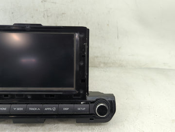 2017-2018 Hyundai Elantra Radio AM FM Cd Player Receiver Replacement P/N:96160-F2100UAT Fits Fits 2017 2018 OEM Used Auto Parts