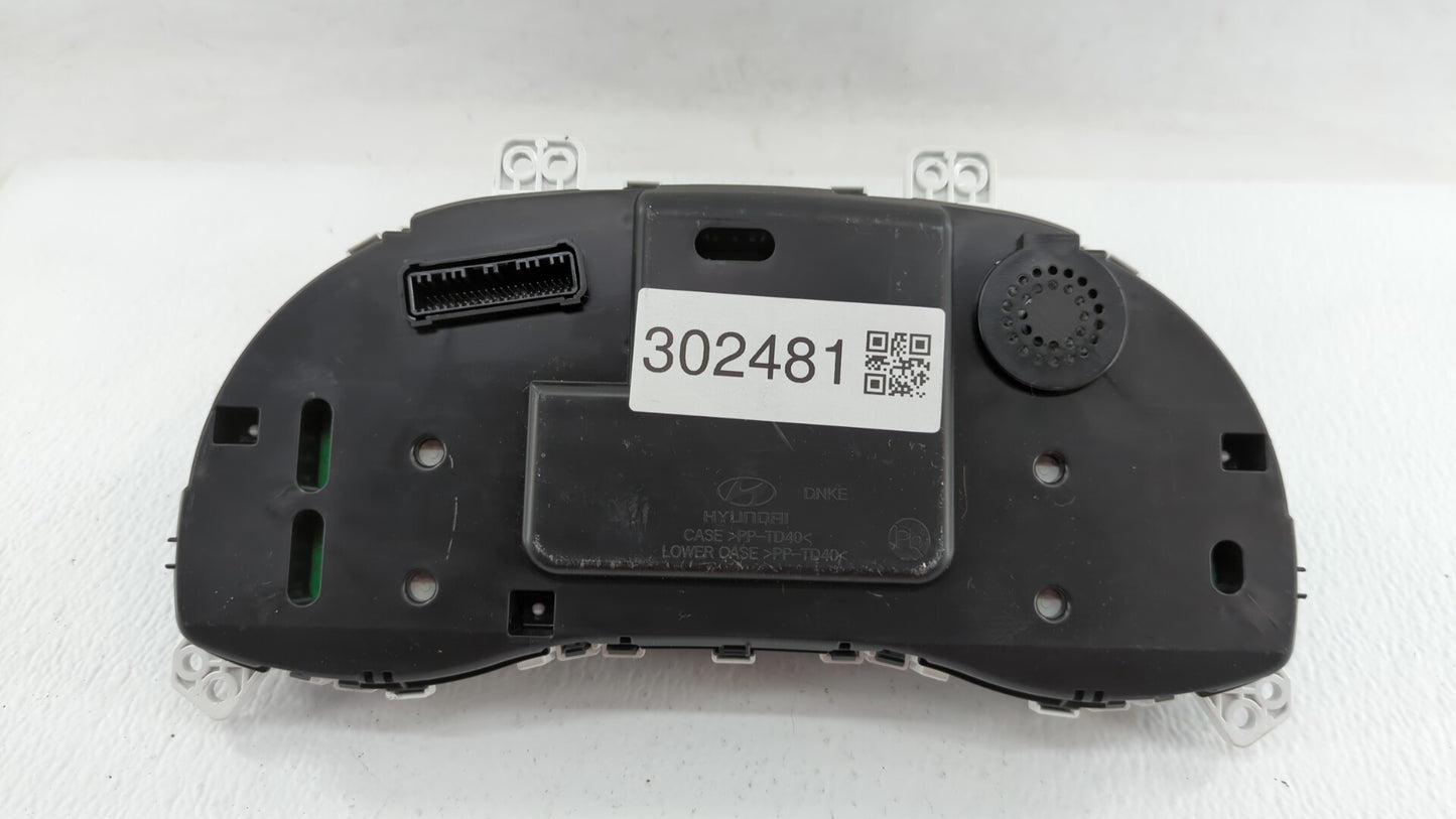 2017-2018 Hyundai Elantra Instrument Cluster Speedometer Gauges P/N:94001F3010 94001-F3011, 94001-F3010 Fits Fits 2017 2018