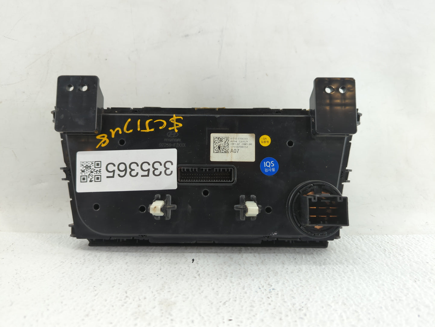 2017-2018 Hyundai Elantra Climate Control Module Temperature AC/Heater Replacement P/N:97250-F20614X 97250-F2AH0 Fits OEM Us