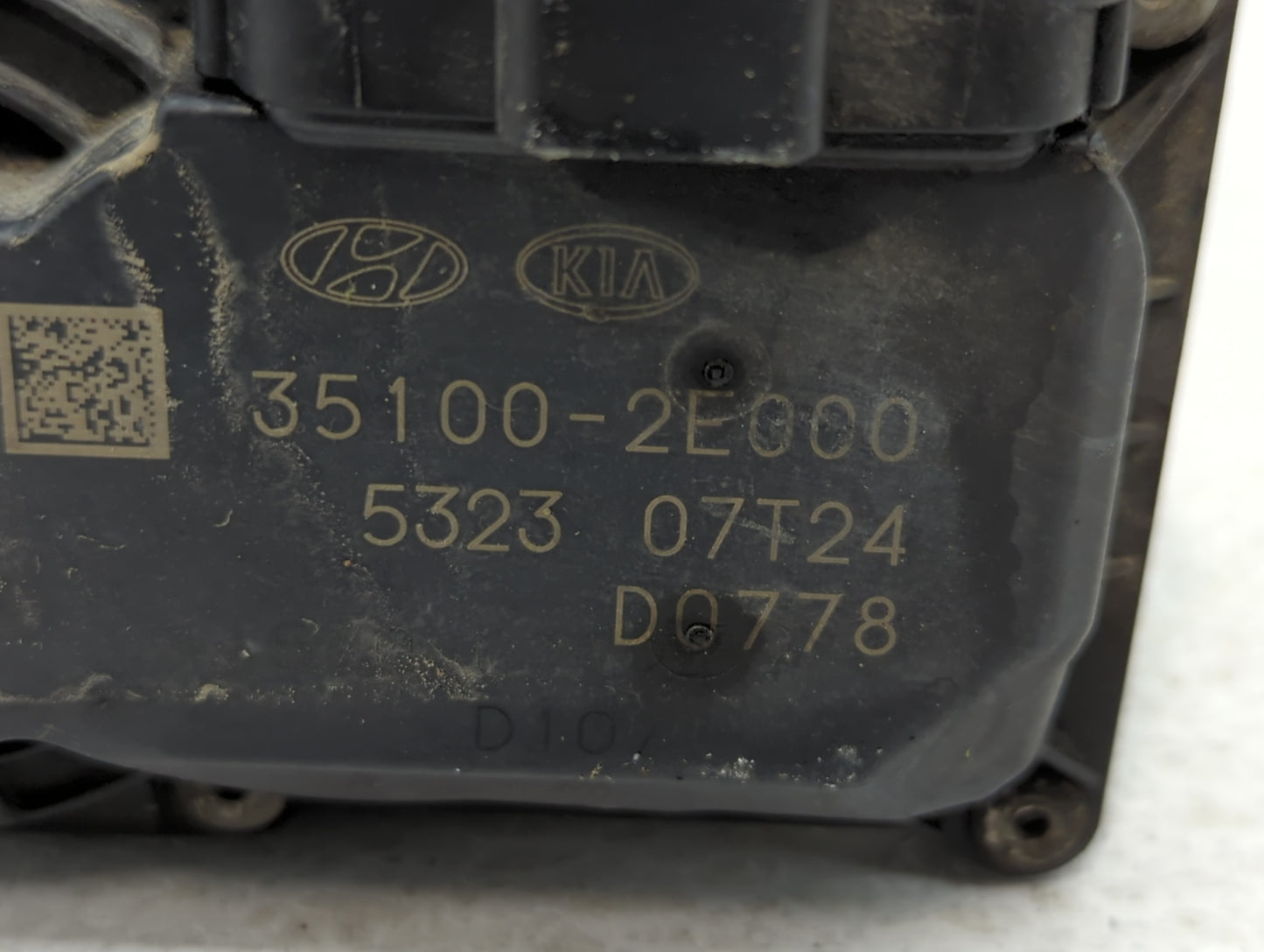 2011-2020 Hyundai Elantra Throttle Body P/N:35100-2E000 Fits Fits 2011 2012 2013 2014 2015 2016 2017 2018 2019 2020 2021 OEM
