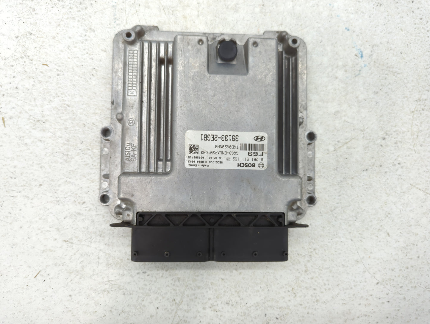 2016-2017 Hyundai Elantra PCM Engine Control Computer ECU ECM PCU OEM P/N:39133-2EGB1 Fits Fits 2016 2017 OEM Used Auto Part