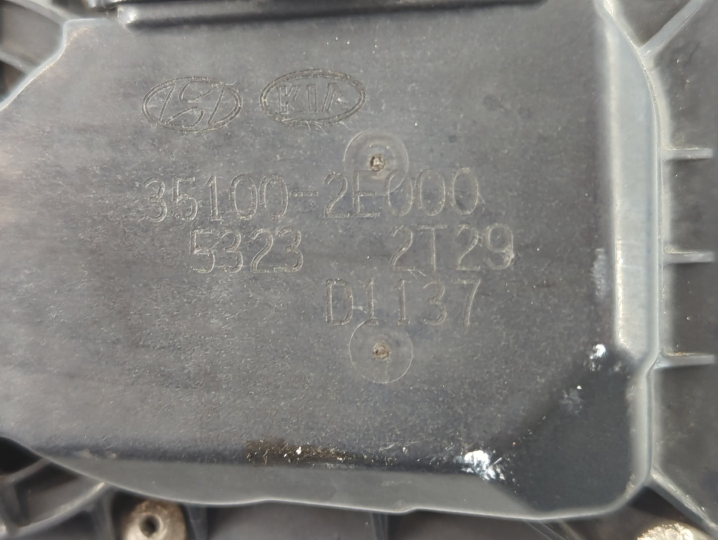 2011-2020 Hyundai Elantra Throttle Body P/N:35100-2E000 Fits Fits 2011 2012 2013 2014 2015 2016 2017 2018 2019 2020 2021 OEM