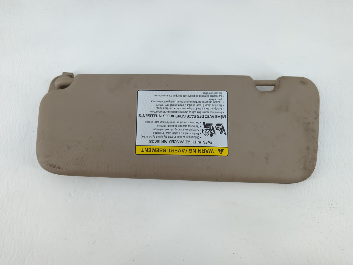 2017-2020 Hyundai Elantra Sun Visor Shade Replacement Passenger Right Mirror Fits Fits 2017 2018 2019 2020 OEM Used Auto Par