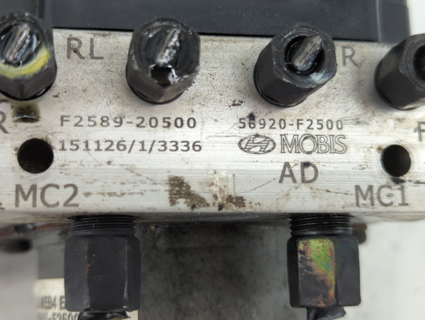 2017-2019 Hyundai Elantra ABS Pump Control Module Replacement P/N:58920-F2500 F2589-20500 Fits Fits 2017 2018 2019 OEM Used