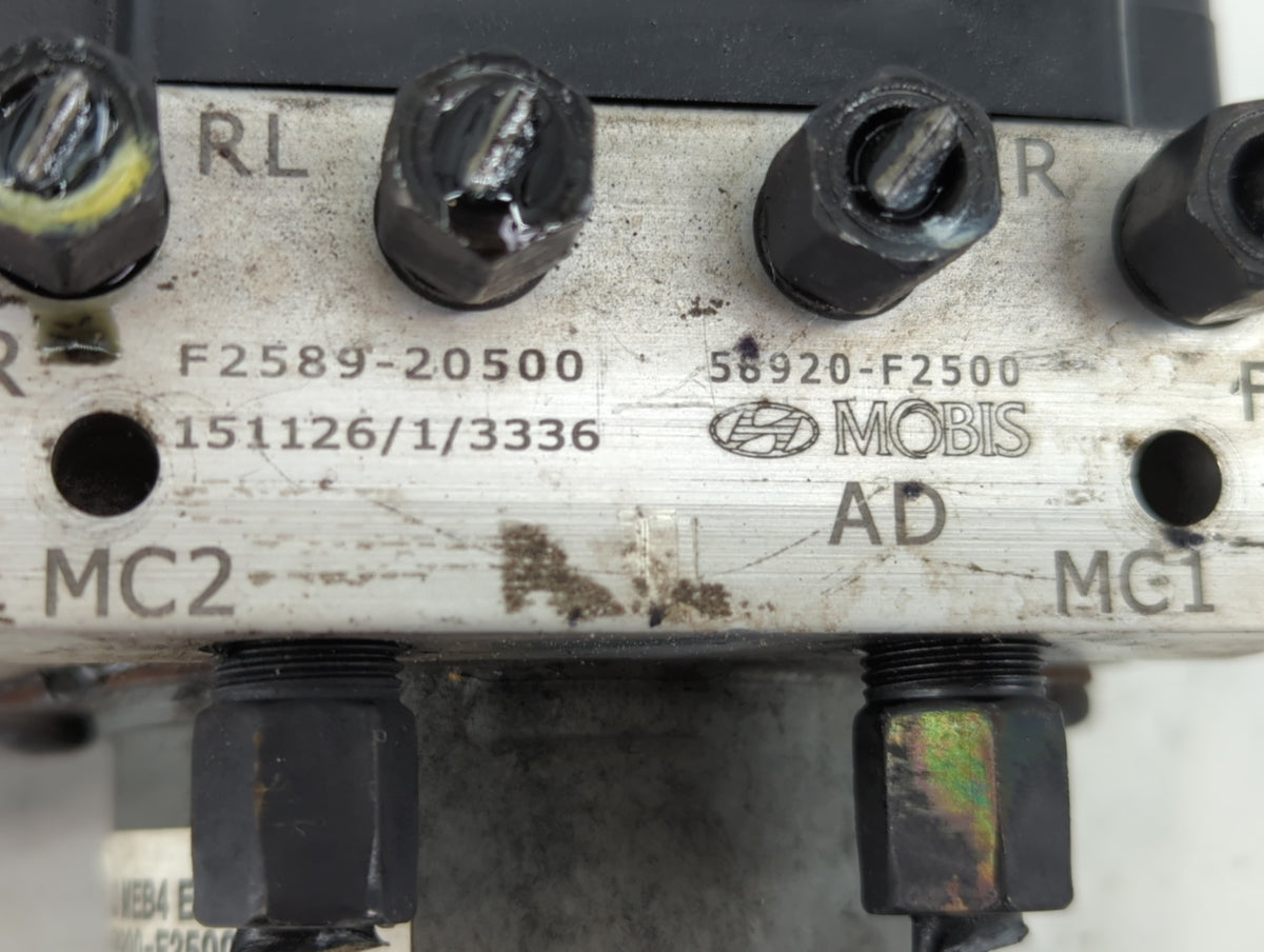 2017-2019 Hyundai Elantra Anti-Lock Brake ABS Pump Module Actuator OEM P/N:58920-F2500 F2589-20500 Fits Fits 2017 2018 2019