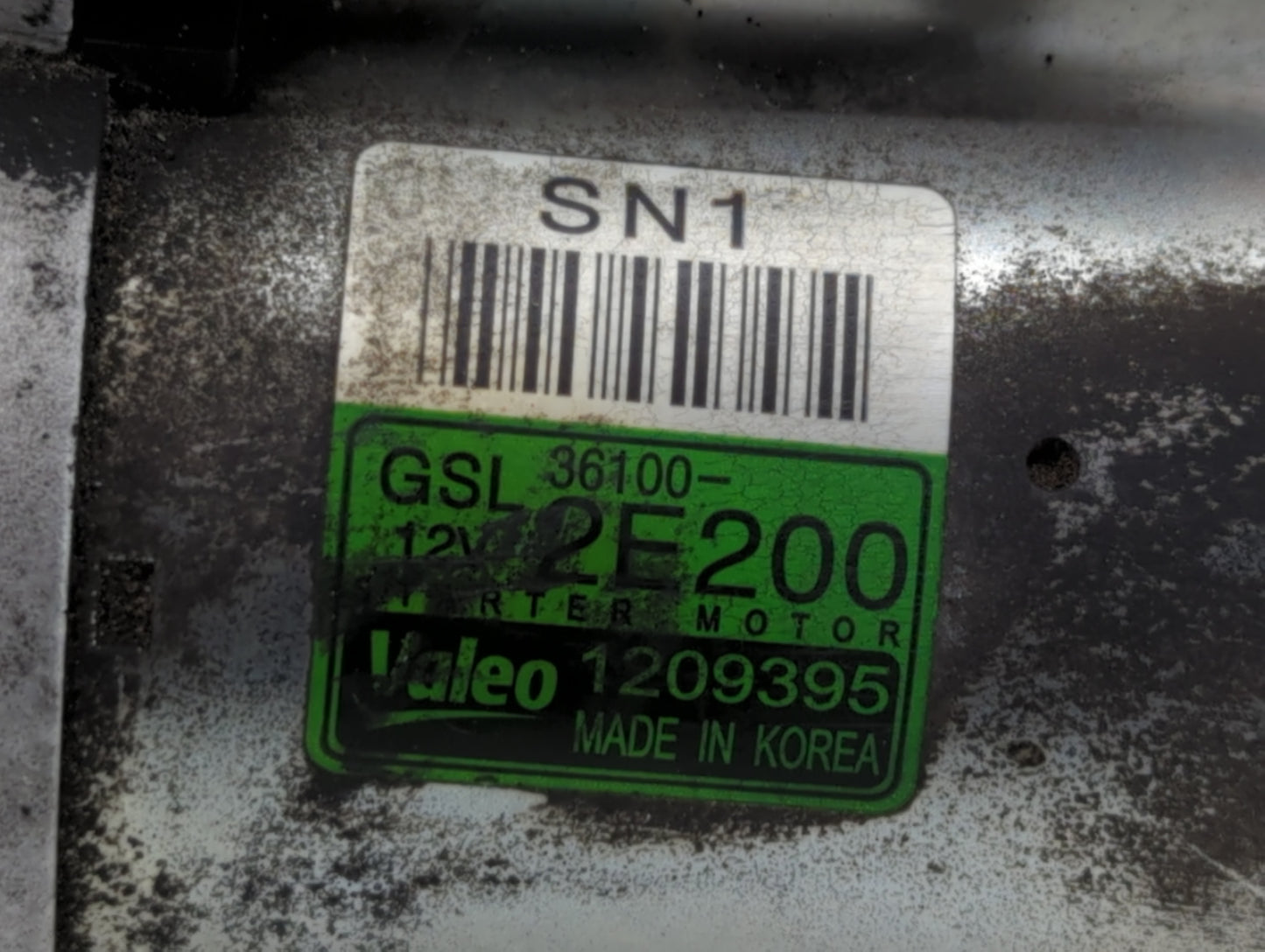 2014-2020 Hyundai Elantra Car Starter Motor Solenoid OEM P/N:36100-2E200 Fits Fits 2014 2015 2016 2017 2018 2019 2020 OEM Us