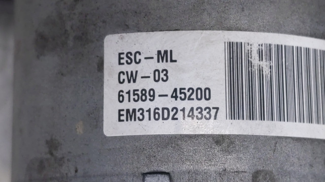 2016-2017 Hyundai Elantra Gt ABS Pump Control Module Replacement P/N:58900-A5230 58920-F2500, 58920-A5230 Fits Fits 2016 201