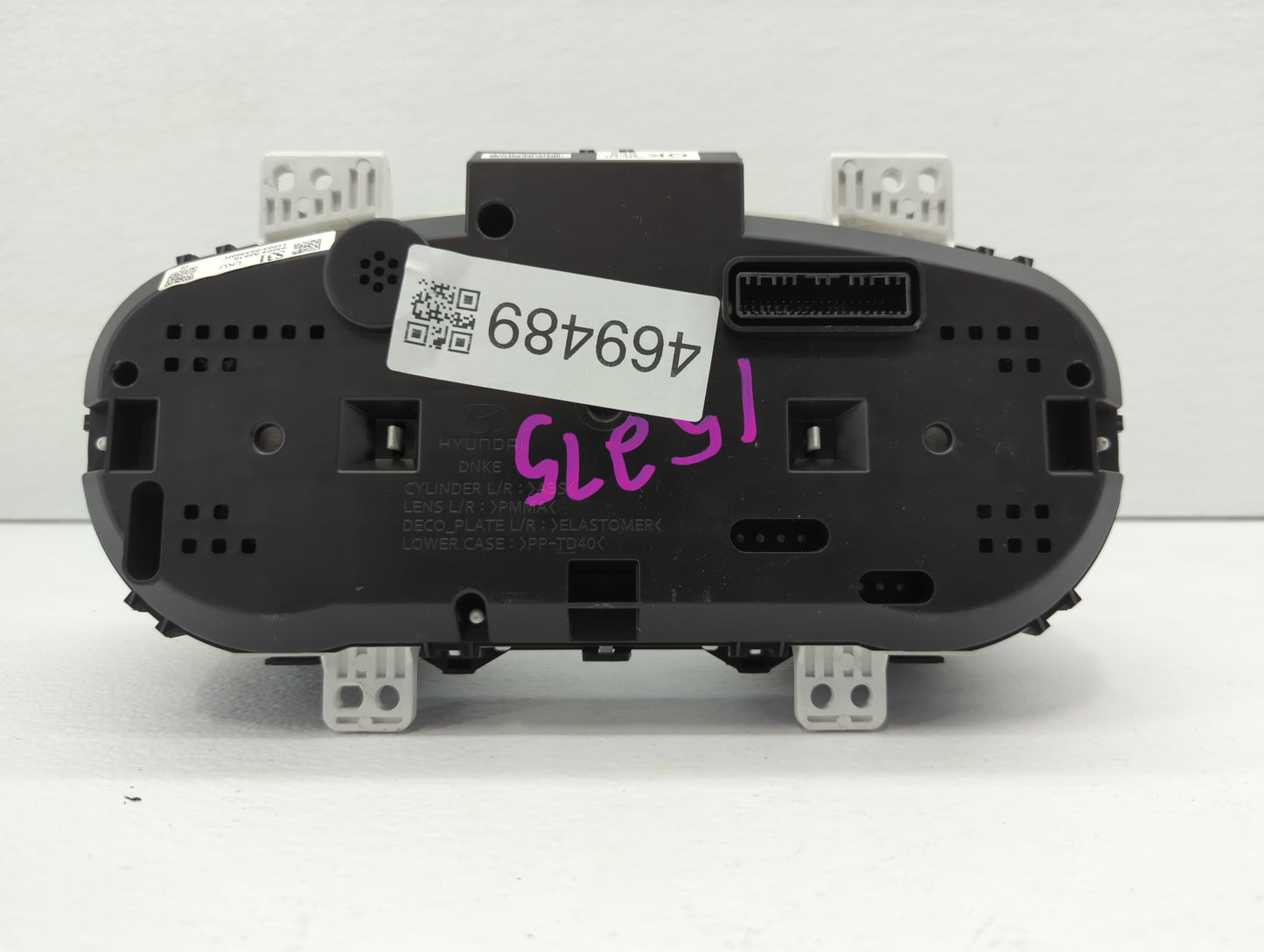 2016-2017 Hyundai Elantra Gt Instrument Cluster Speedometer Gauges P/N:94004-A5610 Fits Fits 2016 2017 OEM Used Auto Parts -