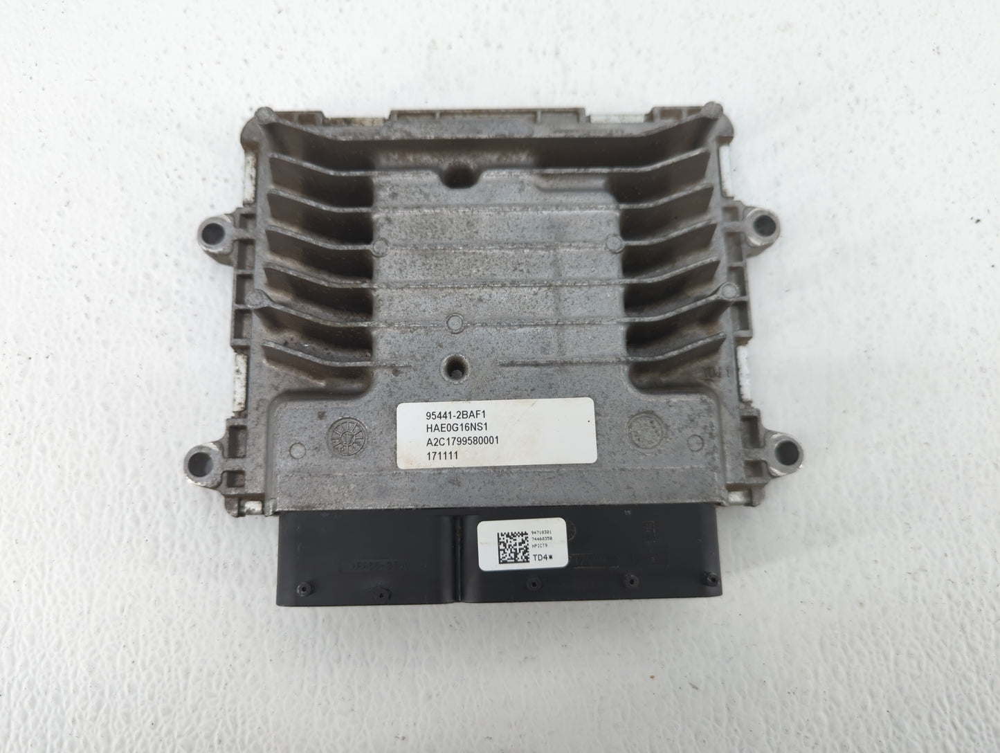 2017-2020 Hyundai Ioniq PCM Engine Control Computer ECU ECM PCU OEM P/N:95441-2BAF1 95441-2BAF0 Fits Fits 2017 2018 2019 202
