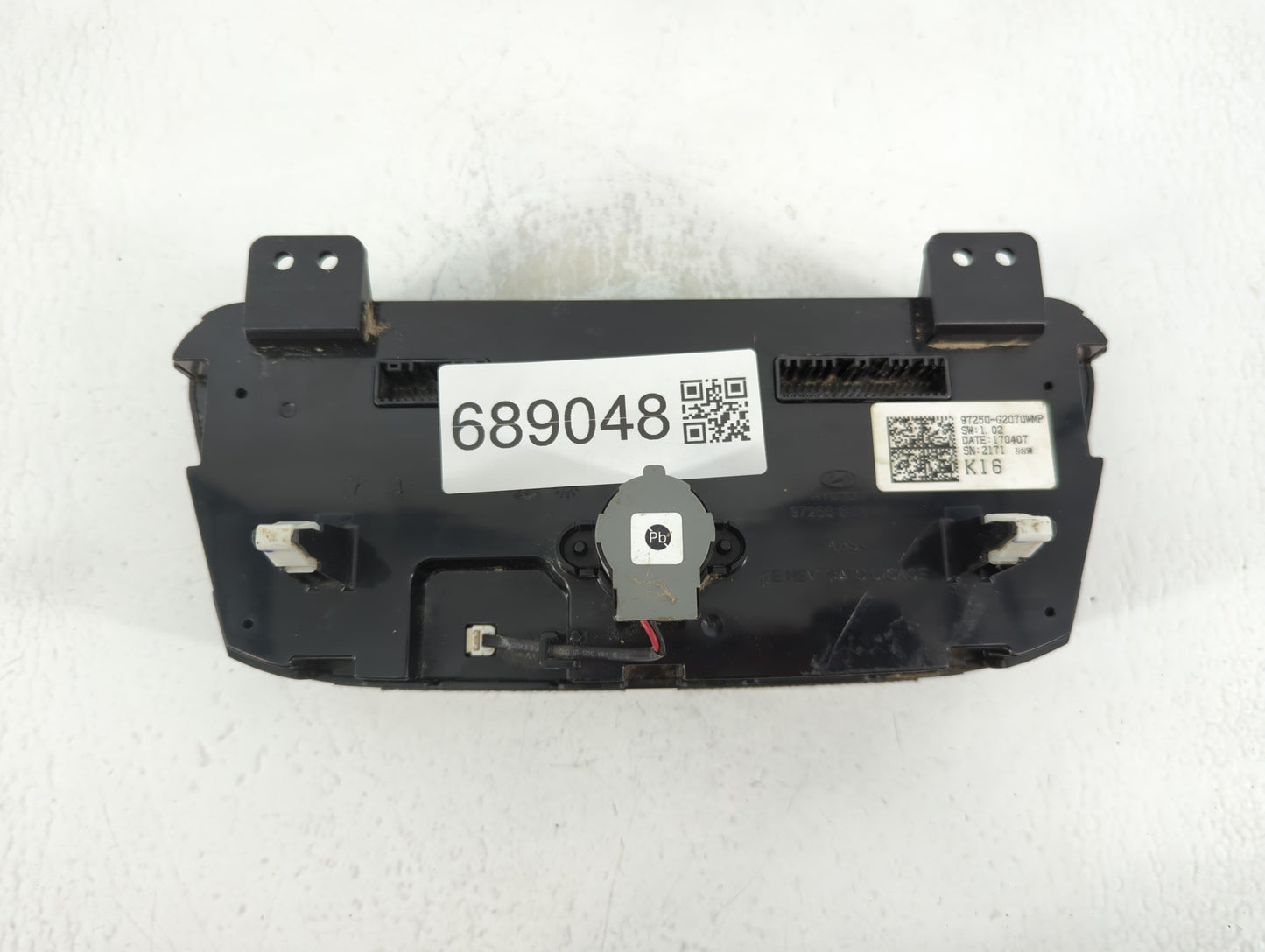 2017-2019 Hyundai Ioniq Climate Control Module Temperature AC/Heater Replacement P/N:97250-G2070WMP Fits Fits 2017 2018 2019
