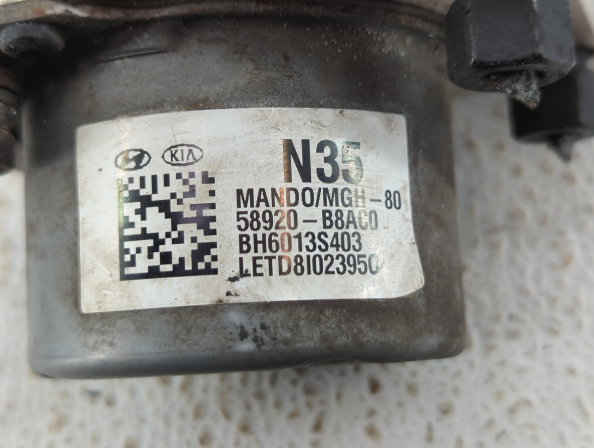 2017-2018 Hyundai Santa Fe Anti-Lock Brake ABS Pump Module Actuator OEM P/N:58920-B8AC0 Fits Fits 2017 2018 OEM Used Auto Pa
