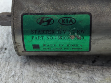 2015-2018 Hyundai Santa Fe Car Starter Motor Solenoid OEM P/N:36100-3C260 Fits Fits 2015 2016 2017 2018 2019 2020 OEM Used Auto Parts