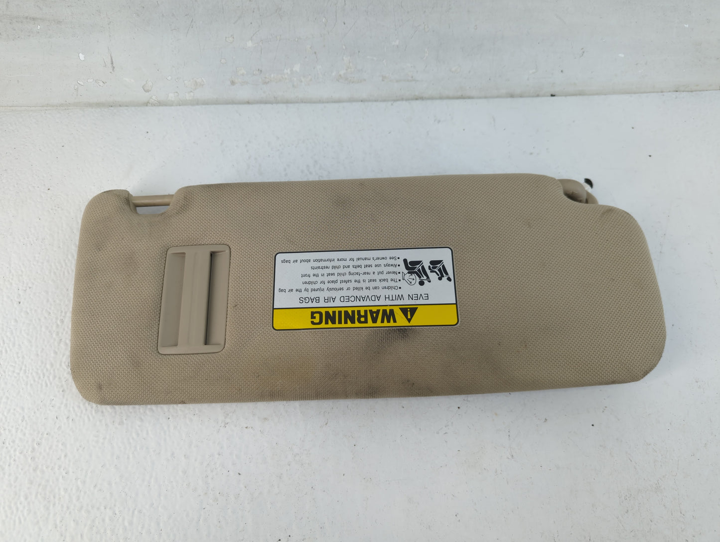 2015-2019 Hyundai Sonata Sun Visor Shade Replacement Driver Left Mirror Fits Fits 2015 2016 2017 2018 2019 OEM Used Auto Par