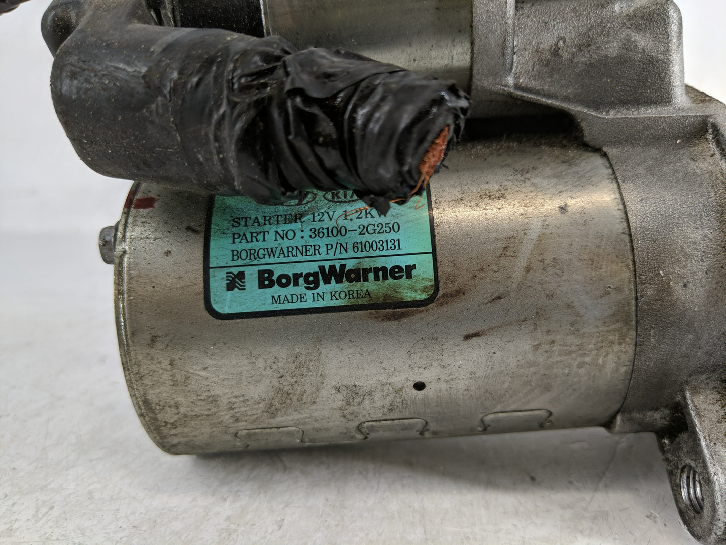 2015-2019 Hyundai Sonata Car Starter Motor Solenoid OEM P/N:36100-2G210 36100-2G250 Fits Fits 2015 2016 2017 2018 2019 2020