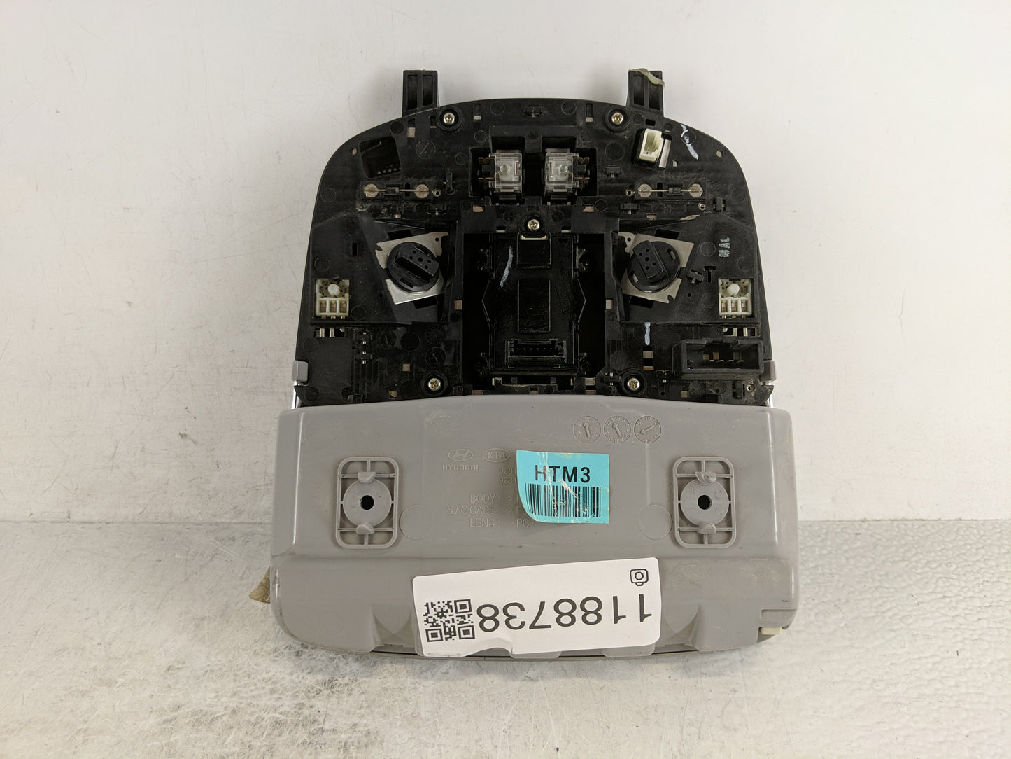 2017 Hyundai Sonata Overhead Roof Console - Oemusedautoparts1.com