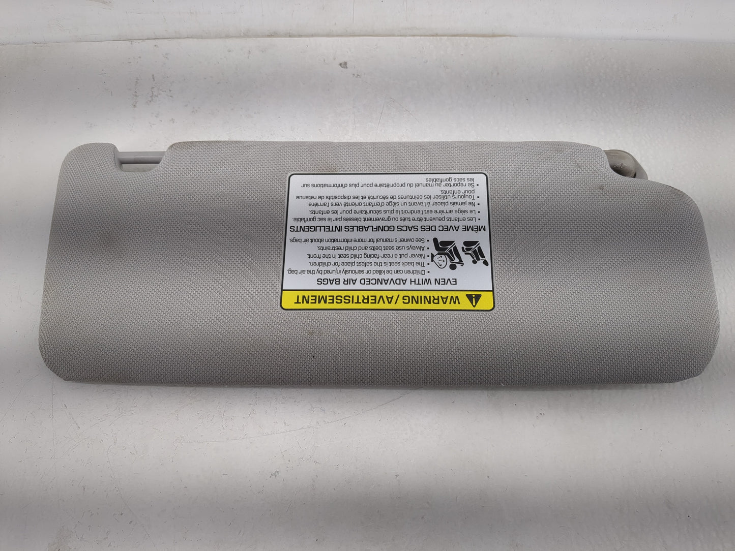 2016-2019 Hyundai Sonata Sun Visor Shade Replacement Driver Left Mirror Fits Fits 2016 2017 2018 2019 OEM Used Auto Parts -