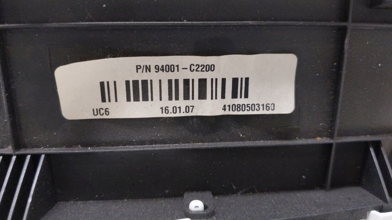 2016-2017 Hyundai Sonata Instrument Cluster Speedometer Gauges Fits OEM Used Auto Parts - Oemusedautoparts1.com