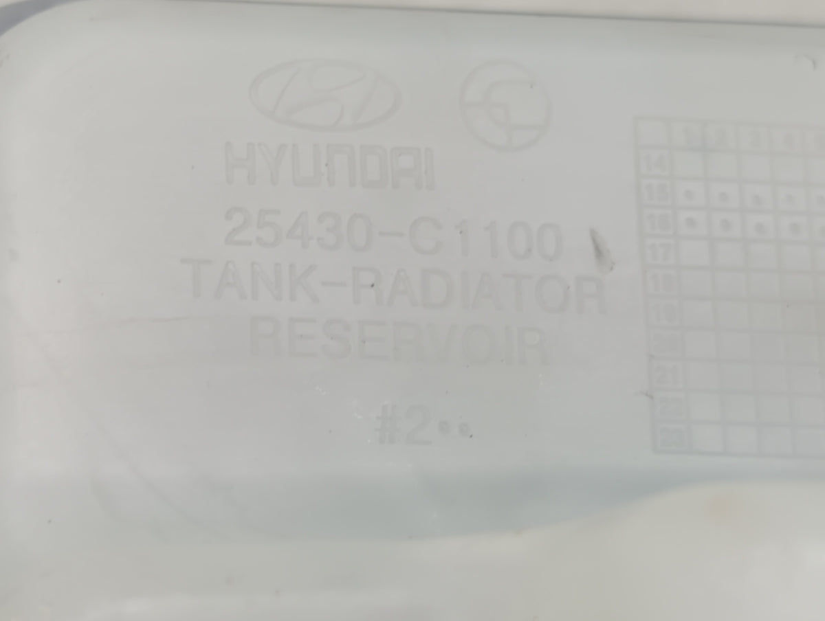 2015-2019 Hyundai Sonata Radiator Coolant Overflow Expansion Tank Bottle 1433258 - Oemusedautoparts1.com