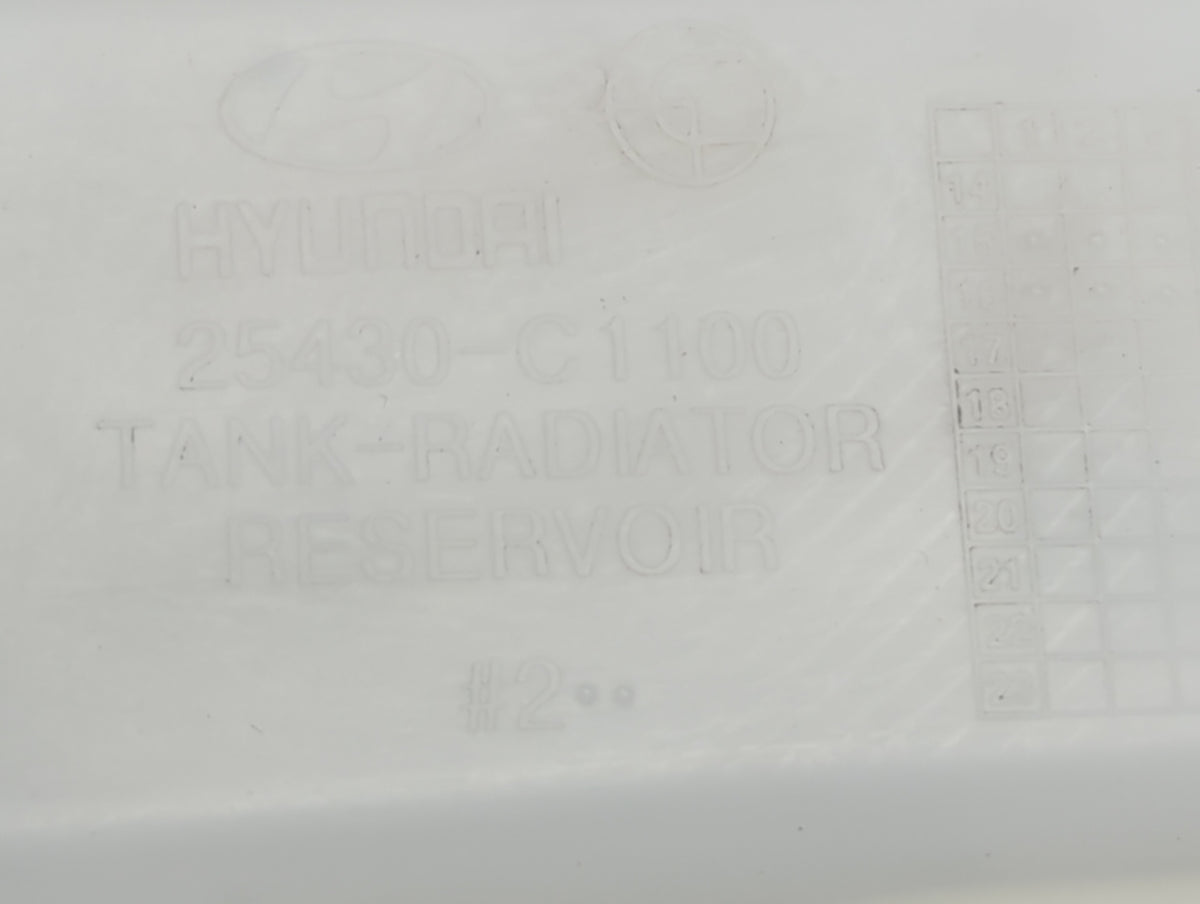 2015-2019 Hyundai Sonata Radiator Coolant Overflow Expansion Tank Bottle 1449327 - Oemusedautoparts1.com