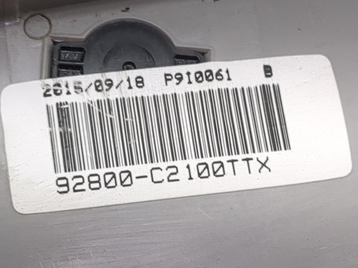 2015-2017 Hyundai Sonata Overhead Roof Console Gray - Oemusedautoparts1.com