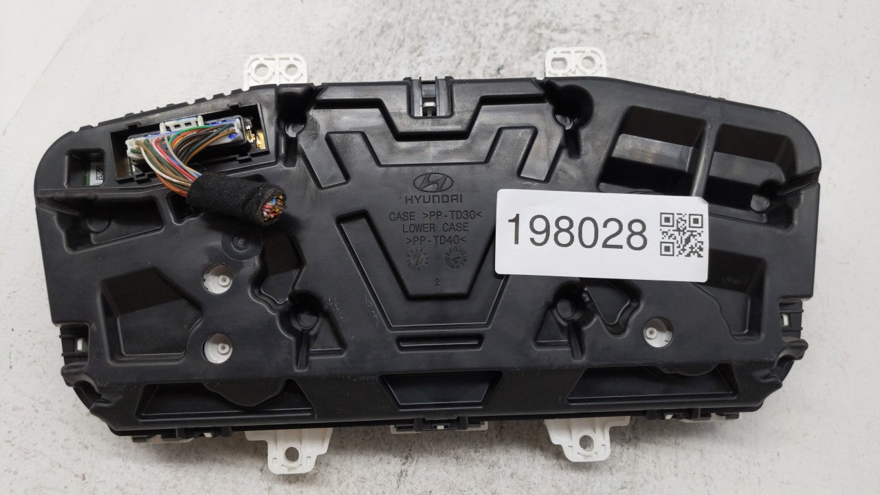 2017 Hyundai Sonata Instrument Cluster Speedometer Gauges Fits OEM Used Auto Parts - Oemusedautoparts1.com