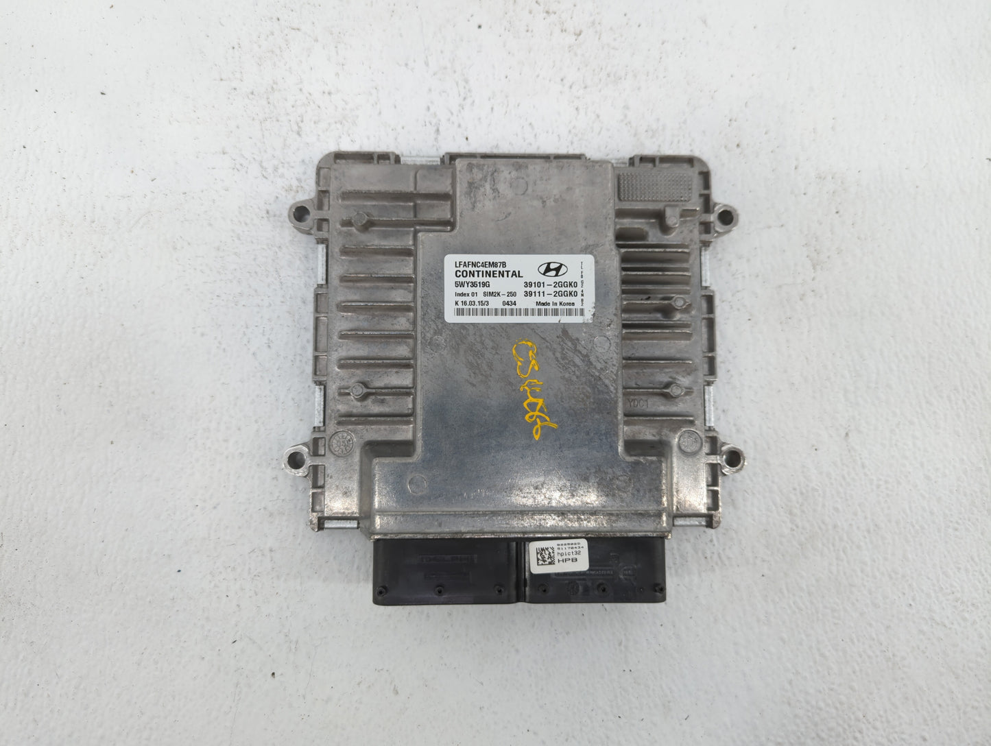 2015-2017 Hyundai Sonata PCM Engine Control Computer ECU ECM PCU OEM P/N:39101-2GGK4 39101-2GGK0 Fits Fits 2015 2016 2017 OE