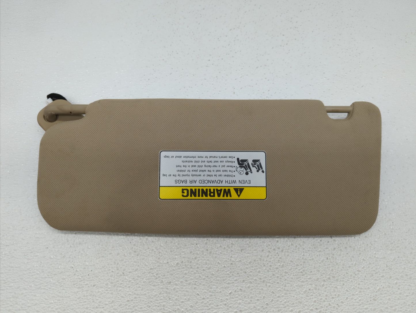 2016-2019 Hyundai Sonata Sun Visor Shade Replacement Passenger Right Mirror Fits Fits 2016 2017 2018 2019 OEM Used Auto Part