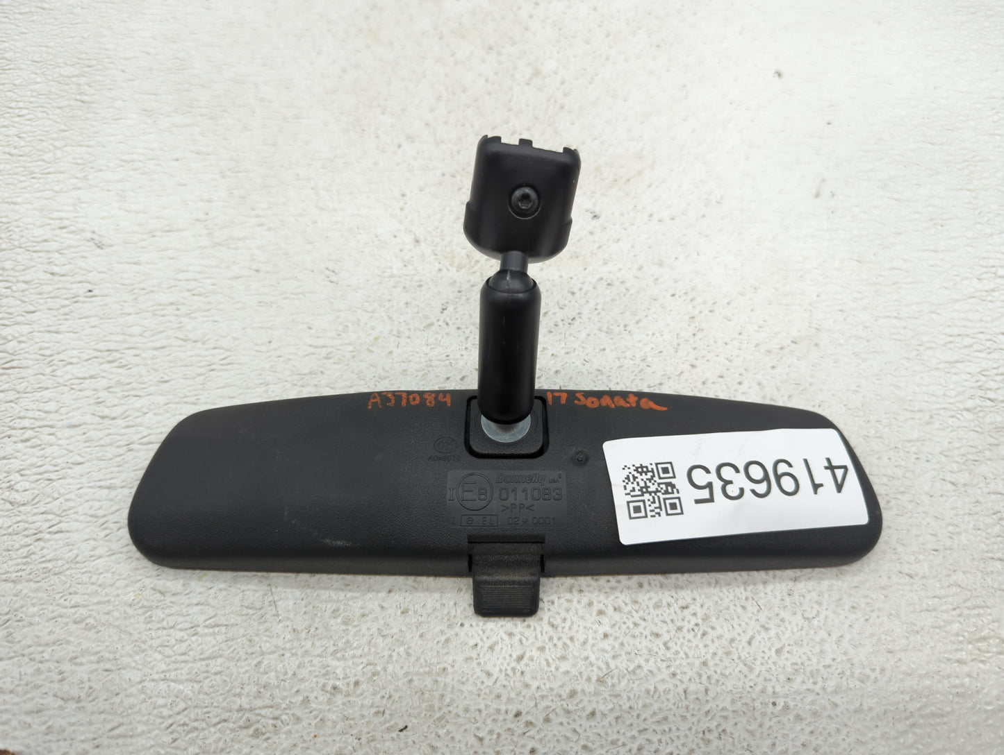 2011-2019 Hyundai Sonata Interior Rear View Mirror Replacement OEM P/N:E8011083 E11026137 Fits OEM Used Auto Parts - Oemused
