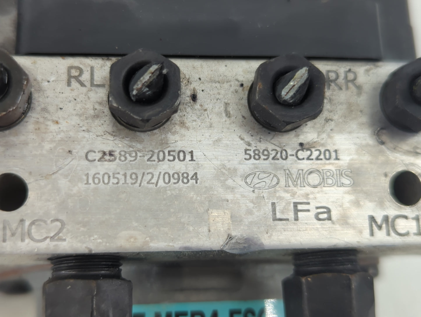 2015-2017 Hyundai Sonata ABS Pump Control Module Replacement P/N:58920-C2201 C2589-20501 Fits Fits 2015 2016 2017 OEM Used A