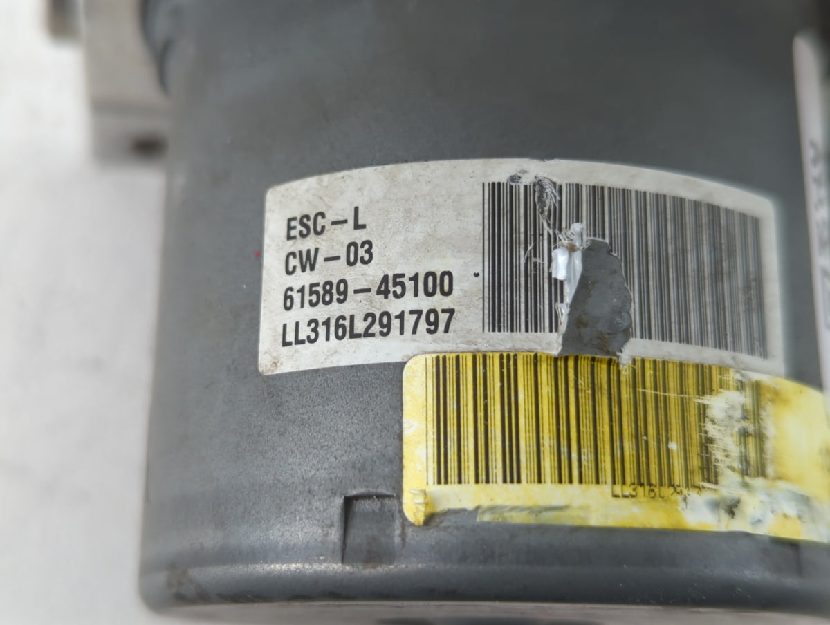 2015-2017 Hyundai Sonata Anti-Lock Brake ABS Pump Module Actuator OEM P/N:61589-45100 Fits Fits 2015 2016 2017 OEM Used Auto